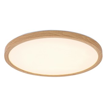 Plafoniera exterior LED Lautrec imitatie de lemn Rabalux 75085, 24W, IP44