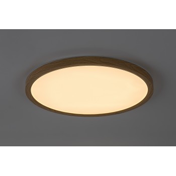 Plafoniera exterior LED Lautrec imitatie de lemn Rabalux 75085, 24W, IP44
