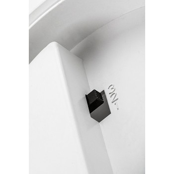 Plafoniera exterior LED Lowar alb Rabalux 77133, 12W, IP44