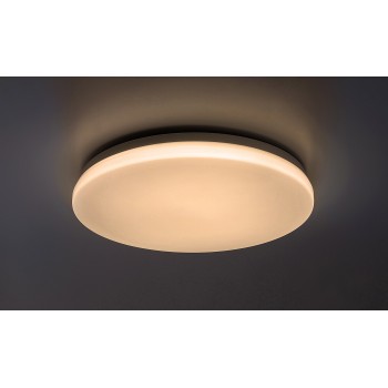 Plafoniera exterior LED Lowar alb Rabalux 77140, 24W, IP44, 4000K