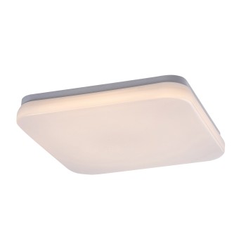 Plafoniera exterior LED Lowar alb Rabalux 77181, 18W, IP44, 3000-4000K