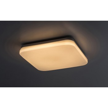 Plafoniera exterior LED Lowar alb Rabalux 77181, 18W, IP44, 3000-4000K
