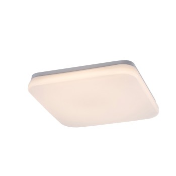 Plafoniera exterior LED Lowar alb Rabalux 77181, 18W, IP44, 3000-4000K