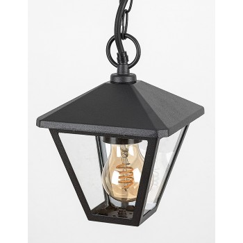 Pendul exterior Paravento negru Rabalux 7149, 1xE27, IP44