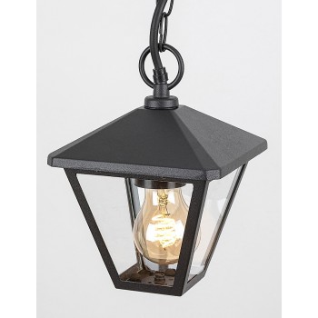 Pendul exterior Paravento negru Rabalux 7149, 1xE27, IP44