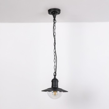 Pendul exterior Oslo negru Rabalux 8717, 1xE27, IP44