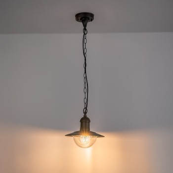 Pendul exterior Oslo negru Rabalux 8717, 1xE27, IP44