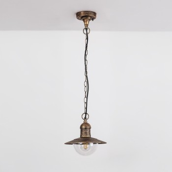 Pendul exterior Oslo auriu antic Rabalux 8737, 1xE27, IP44