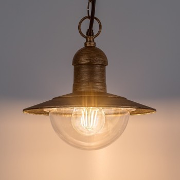 Pendul exterior Oslo auriu antic Rabalux 8737, 1xE27, IP44