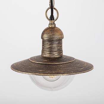 Pendul exterior Oslo auriu antic Rabalux 8737, 1xE27, IP44