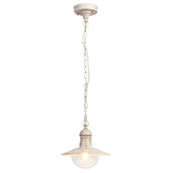 Pendul exterior Oslo alb antichizat Rabalux 8740, 1xE27, IP44