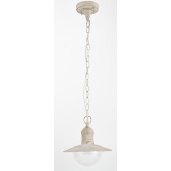 Pendul exterior Oslo alb antichizat Rabalux 8740, 1xE27, IP44