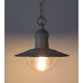 Pendul exterior Oslo alb antichizat Rabalux 8740, 1xE27, IP44