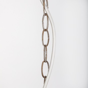 Pendul exterior Oslo alb antichizat Rabalux 8740, 1xE27, IP44