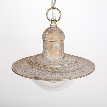 Pendul exterior Oslo alb antichizat Rabalux 8740, 1xE27, IP44