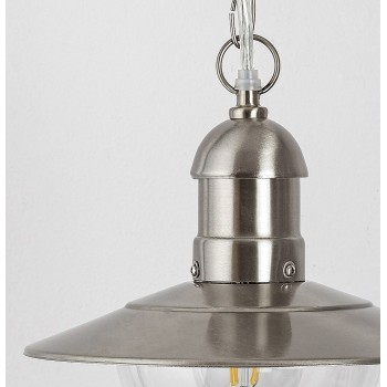 Pendul exterior Oslo crom satin Rabalux 8764, 1xE27, IP44