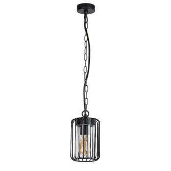 Pendul exterior Tarpa negru Rabalux 77107, 1xE27, IP44