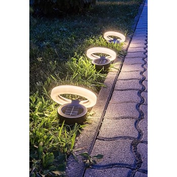 Lampa solara gradina Bokod negru Rabalux 77187