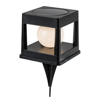 Lampa solara gradina Holne negru Rabalux 77188
