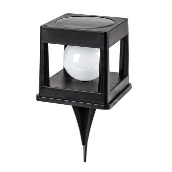 Lampa solara gradina Holne negru Rabalux 77188