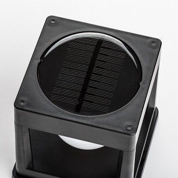 Lampa solara gradina Holne negru Rabalux 77188
