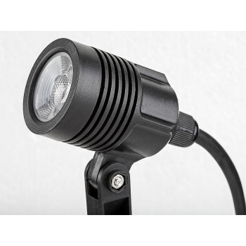 Stalp iluminat gradina Turda negru Rabalux 7060, 3W, IP65