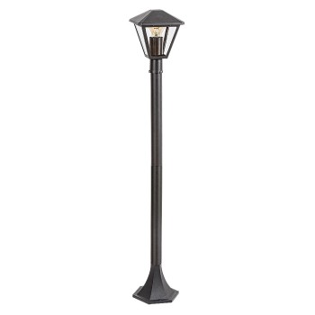 Stalp iluminat gradina Paravento negru Rabalux 7150, 1xE27, IP44