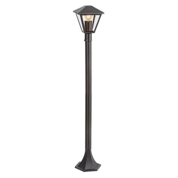 Stalp iluminat gradina Paravento negru Rabalux 7150, 1xE27, IP44