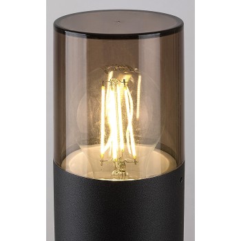 Stalp iluminat gradina Teplice negru mat Rabalux 7159, 1xE27, IP44