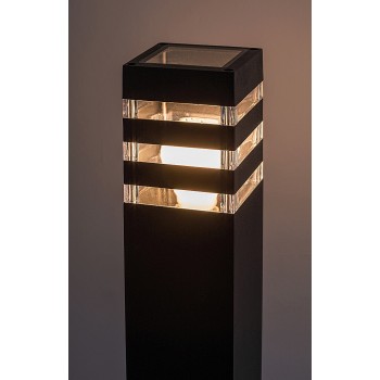 Stalp iluminat gradina Ankara antracit Rabalux 7380, 1xE27, IP44