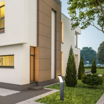 Stalp iluminat gradina Palanga antracit Rabalux 7506, 12W, IP44