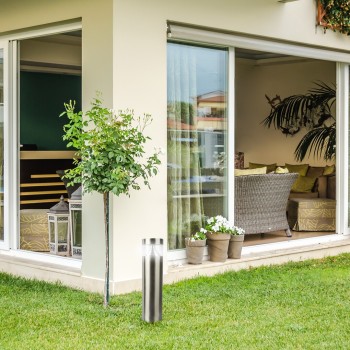 Stalp iluminat gradina Lisbon otel inoxidabil Rabalux 7828, 7W, IP54