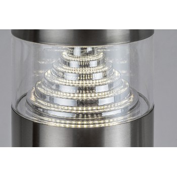 Stalp iluminat gradina Lisbon otel inoxidabil Rabalux 7829, 7W, IP54