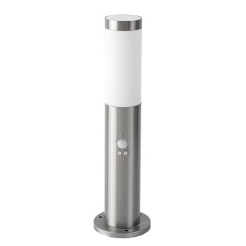 Stalp iluminat gradina Inox torch crom satin Rabalux 8267, 1xE27, IP44
