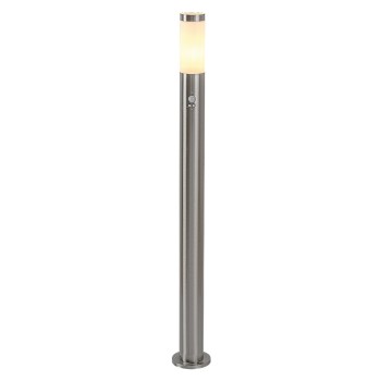 Stalp iluminat gradina Inox torch crom satin Rabalux 8268, 1xE27, IP44