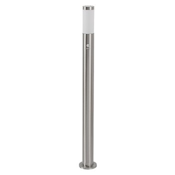 Stalp iluminat gradina Inox torch crom satin Rabalux 8268, 1xE27, IP44