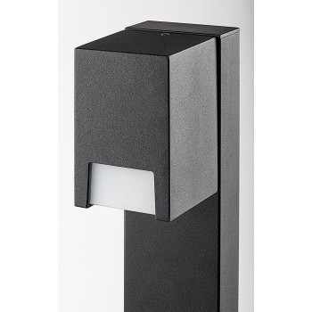 Stalp iluminat gradina Cernon negru Rabalux 77056, 1xGU10, IP44
