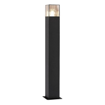Stalp iluminat gradina Loanda negru Rabalux 77082, 1xE27, IP44