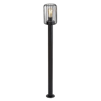 Stalp iluminat gradina Tarpa negru Rabalux 77108, 1xE27, IP44