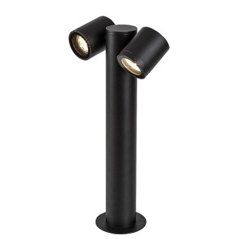 Stalp iluminat gradina Enol negru Rabalux 77113, 2xGU10, IP44