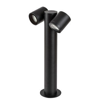 Stalp iluminat gradina Enol negru Rabalux 77113, 2xGU10, IP44