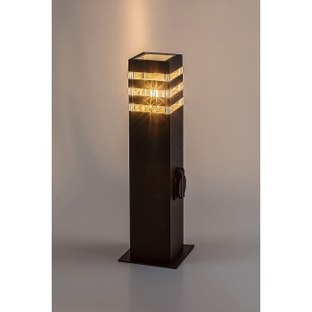 Stalp iluminat gradina Ankara antracit Rabalux 77122, 1xE27, IP44