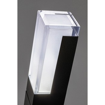 Stalp iluminat gradina Darvas negru Rabalux 77128, 7W, IP54