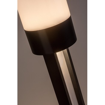 Stalp iluminat gradina Leitha negru Rabalux 77131, 12W, IP44