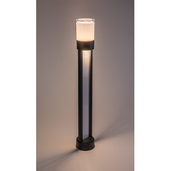 Stalp iluminat gradina Leitha negru Rabalux 77132, 12W, IP44