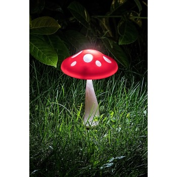 Lampa solara Funghetto alb Rabalux 7877, 0.1W, IP44