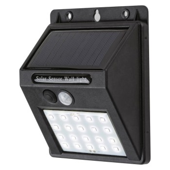 Lampa solara Ostrava negru Rabalux 7880, 1.3W, IP44