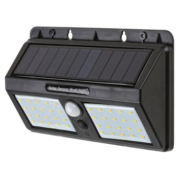 Lampa solara Ostrava negru Rabalux 7881, 2.4W, IP44