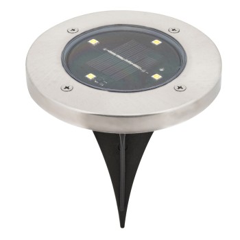 Lampa solara Dannet crom satin Rabalux 7975, 0.2W, IP44