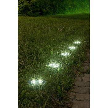 Lampa solara Dannet crom satin Rabalux 7975, 0.2W, IP44